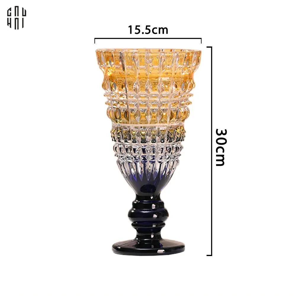 BÌNH HOA THUỶ TINH CRYSTAL NEON LUMIÈRE SS25-CẬU HAI HOME DECOR