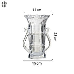 Bình Hoa Thuỷ Tinh Đàn Hạc Cristalleries La Harpe Silhouette H28-CẬU HAI HOME DECOR