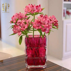Bình Hoa Thuỷ Tinh Gerald - Purple-CẬU HAI HOME DECOR