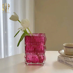 Bình Hoa Thuỷ Tinh Gerald - Purple-CẬU HAI HOME DECOR