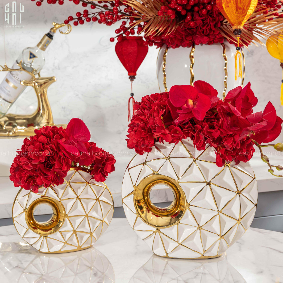 Bình Hoa Trinity S30-BÌNH HOA-CẬU HAI HOME DECOR