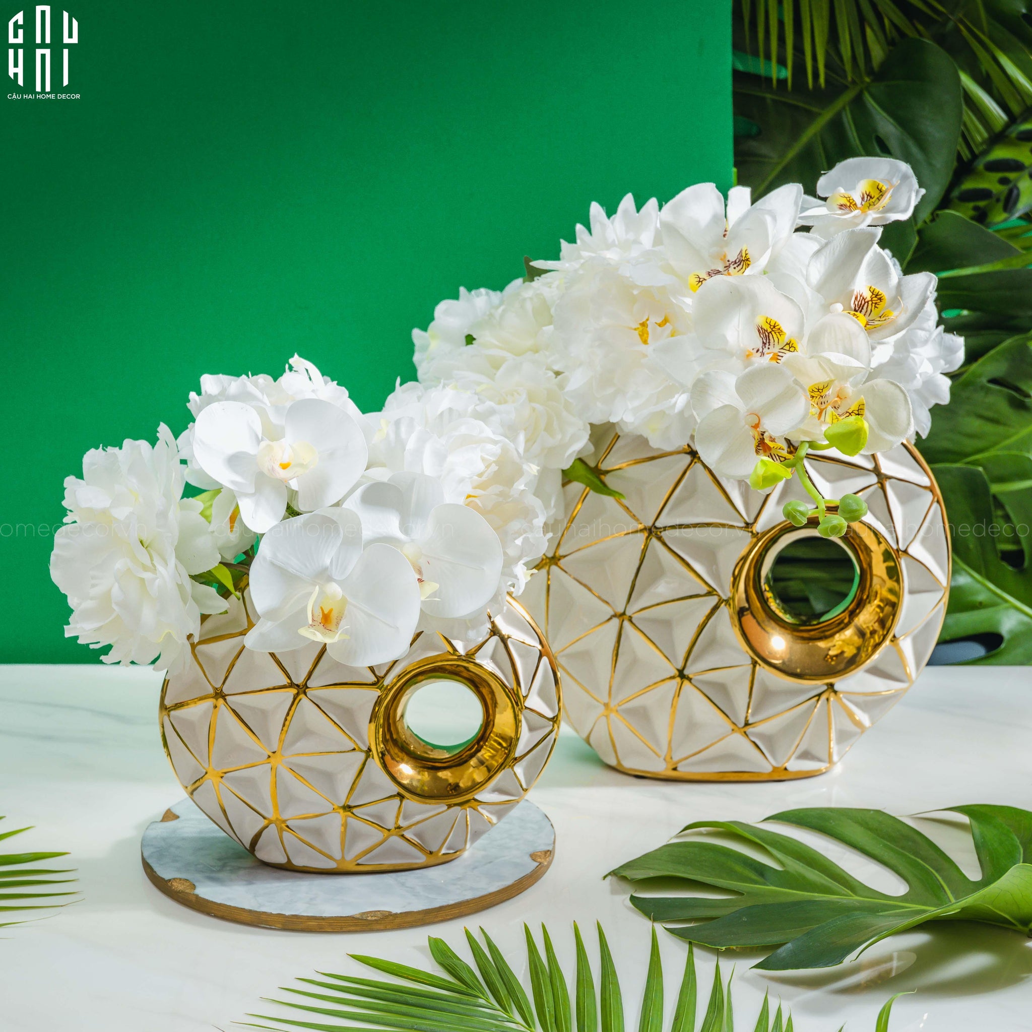 BÌNH HOA TRINITY S30-CẬU HAI HOME DECOR