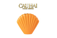 Bình Hoa Vỏ Sò Sienna Coastal Shell Vase H25-CẬU HAI HOME DECOR