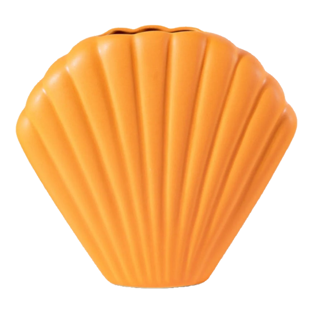 Bình Hoa Vỏ Sò Sienna Coastal Shell Vase H25