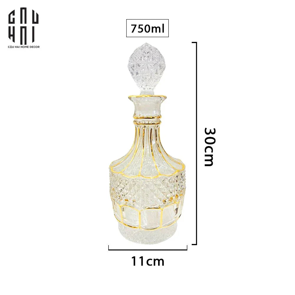 BÌNH RƯỢU HAMILTON SS25-CẬU HAI HOME DECOR