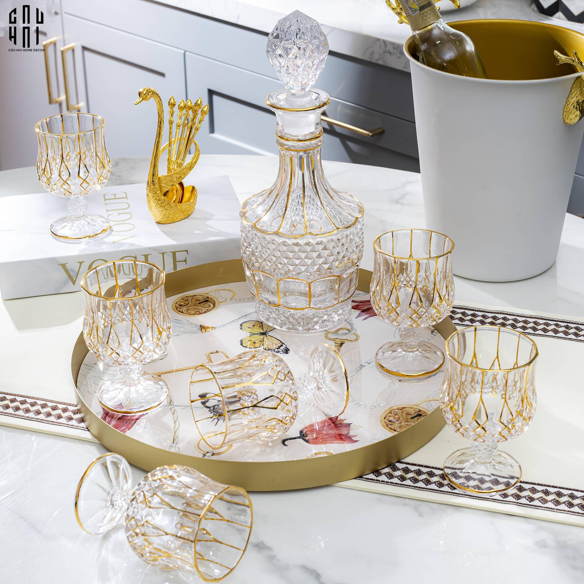 BÌNH RƯỢU HAMILTON SS25-CẬU HAI HOME DECOR