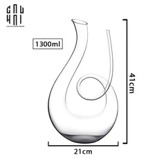 Bìnhthở Rượu - Decanter Spiral 1300Ml Steamware-CẬU HAI HOME DECOR