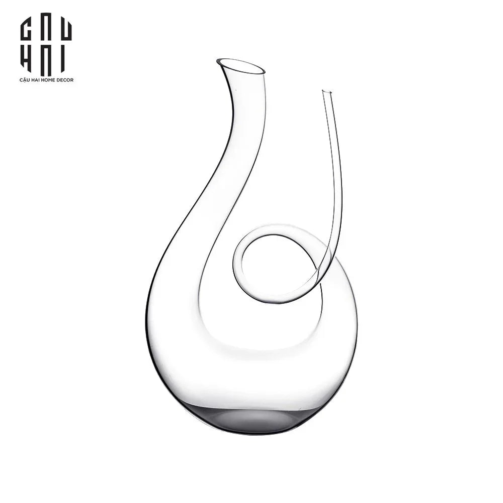 Bìnhthở Rượu - Decanter Spiral 1300Ml Steamware - CẬU HAI HOME DECOR