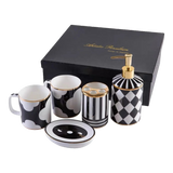 Maison Couture - Set Nhà Tắm Château Clover Signature - L’Atelier Rayé Bathroom Vanity 5pcs-Set nhà tắm bathroom vanities-Đối tác tại Trung Quốc theo từng đơn đặt hàng-CẬU HAI HOME DECOR