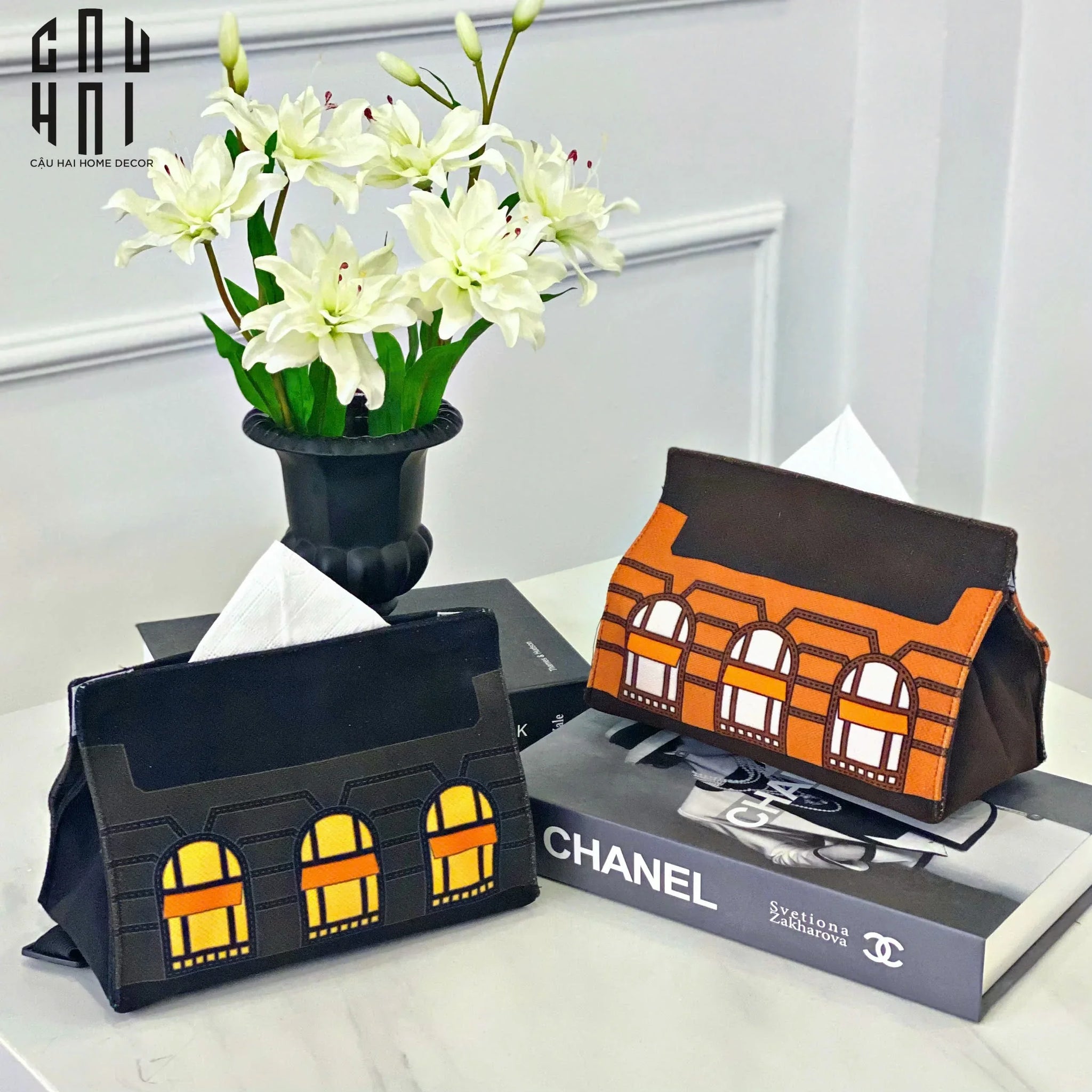 Bọc Giấy Canvas Faubourg - Brun Terra-CẬU HAI HOME DECOR