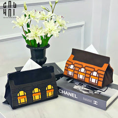 Bọc Giấy Canvas Faubourg - Noir-CẬU HAI HOME DECOR