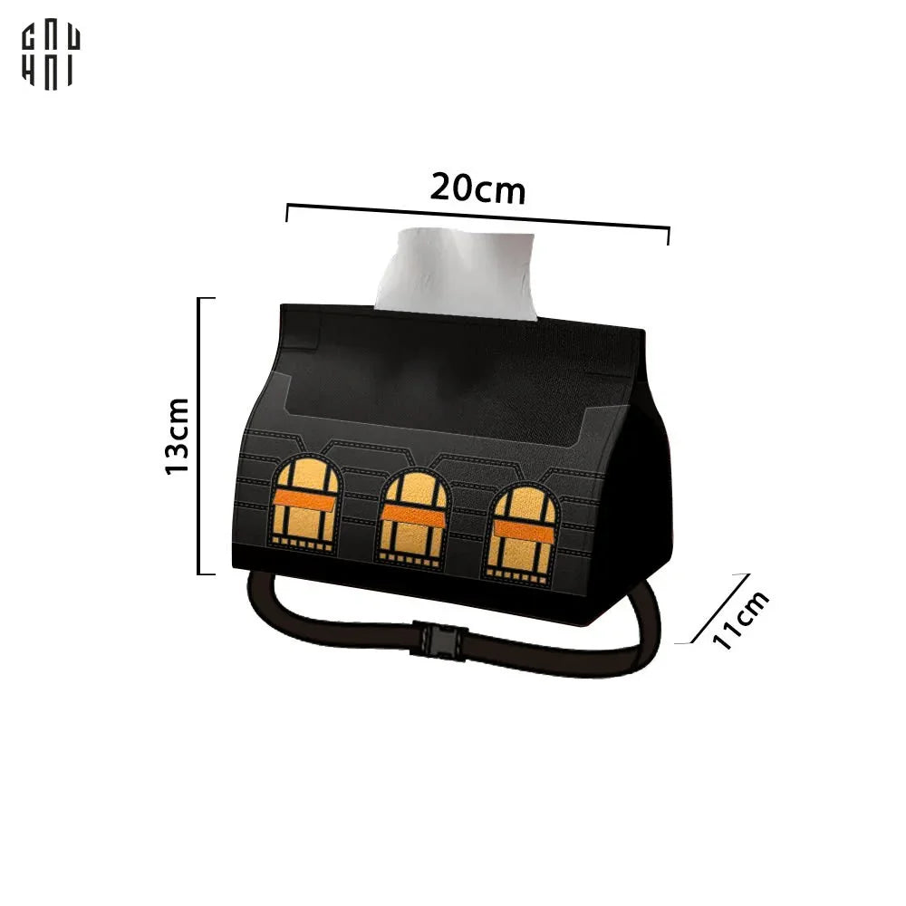 BỌC GIẤY SỢI VẢI CANVAS EMMA - BLACK-CẬU HAI HOME DECOR