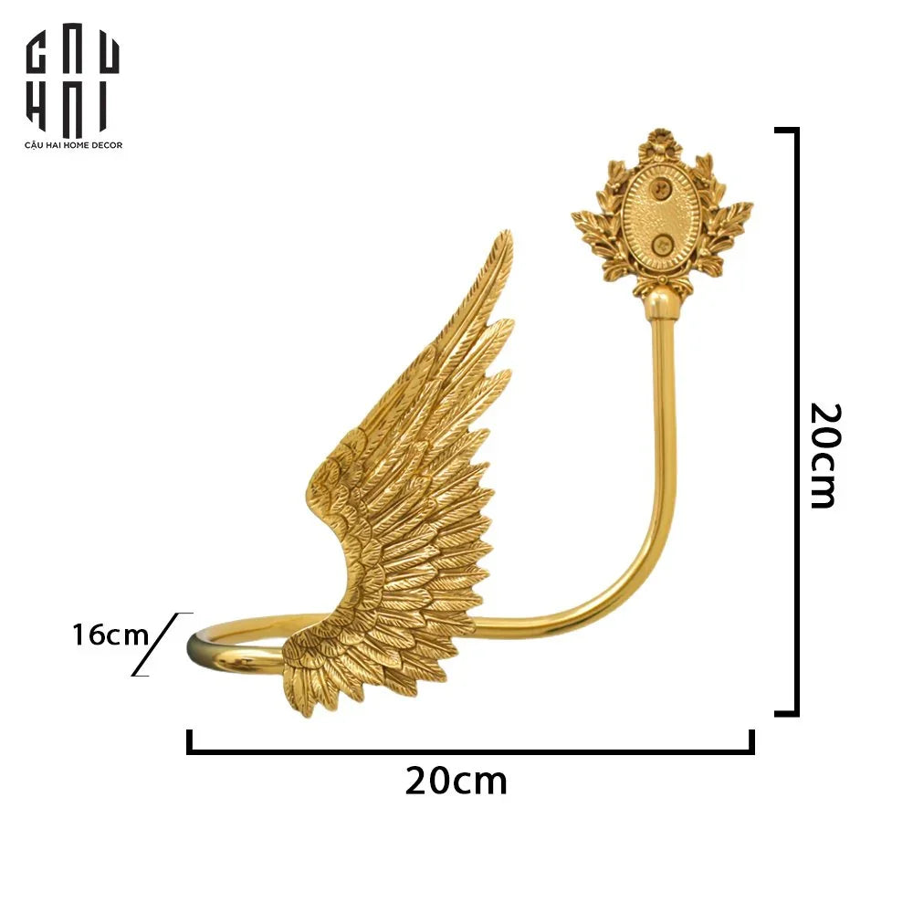 BRASSON FEATHER CURTAIN-CẬU HAI HOME DECOR