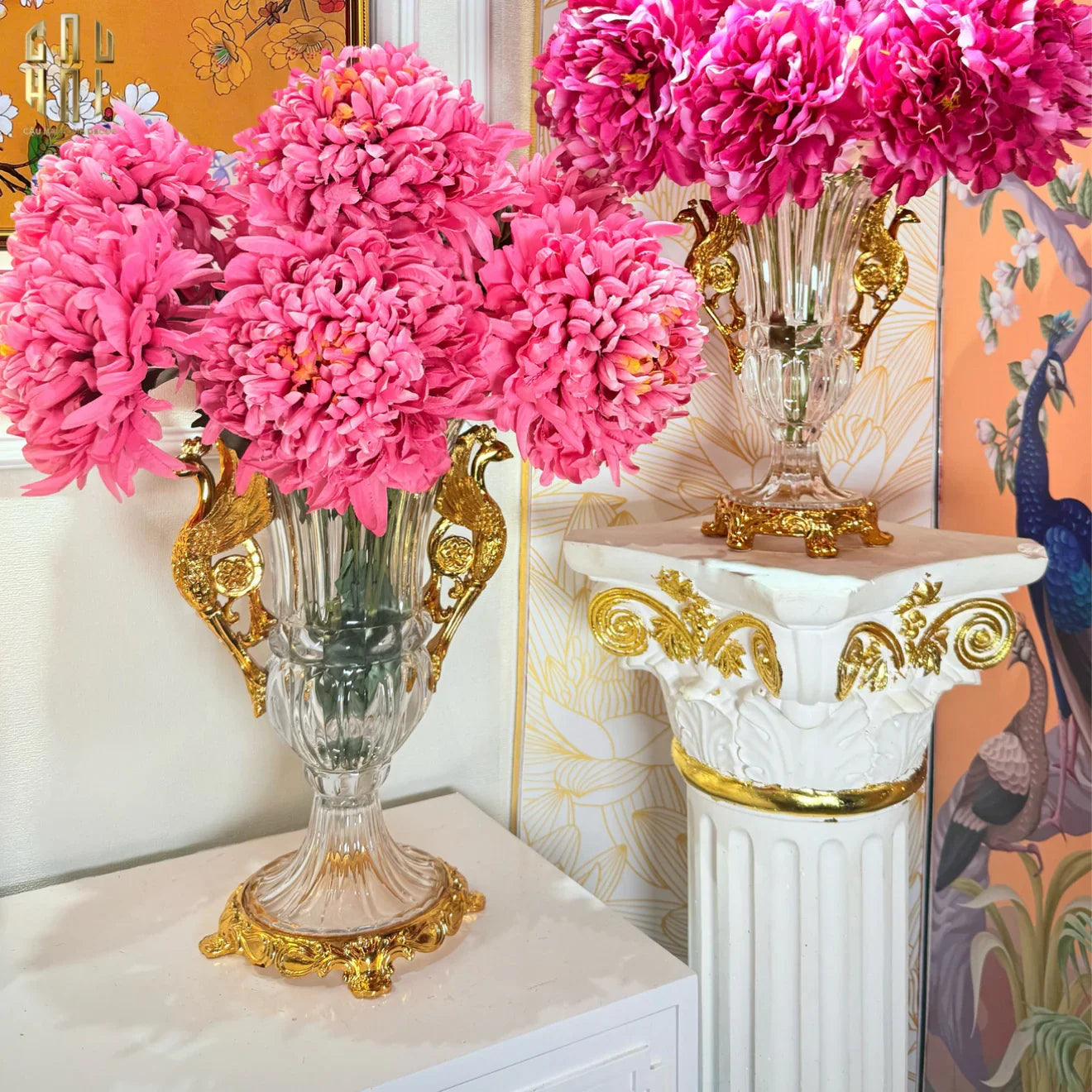 CÀNH CÚC THIÊN HƯƠNG MẪU ĐƠN - SPECIAL VERSION-CẬU HAI HOME DECOR