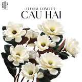 Cành Hoa Mộc Lan Minyulua De Magnolia - - CẬU HAI HOME DECOR