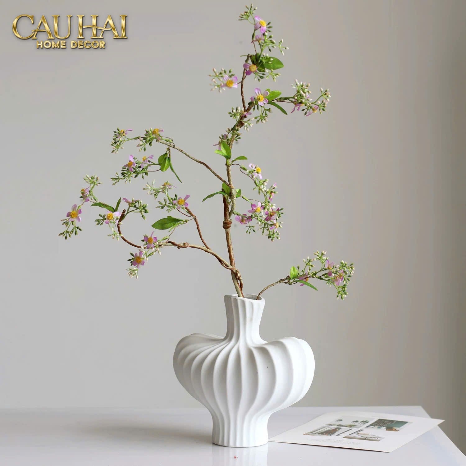 CÀNH HOA TÁO-CẬU HAI HOME DECOR