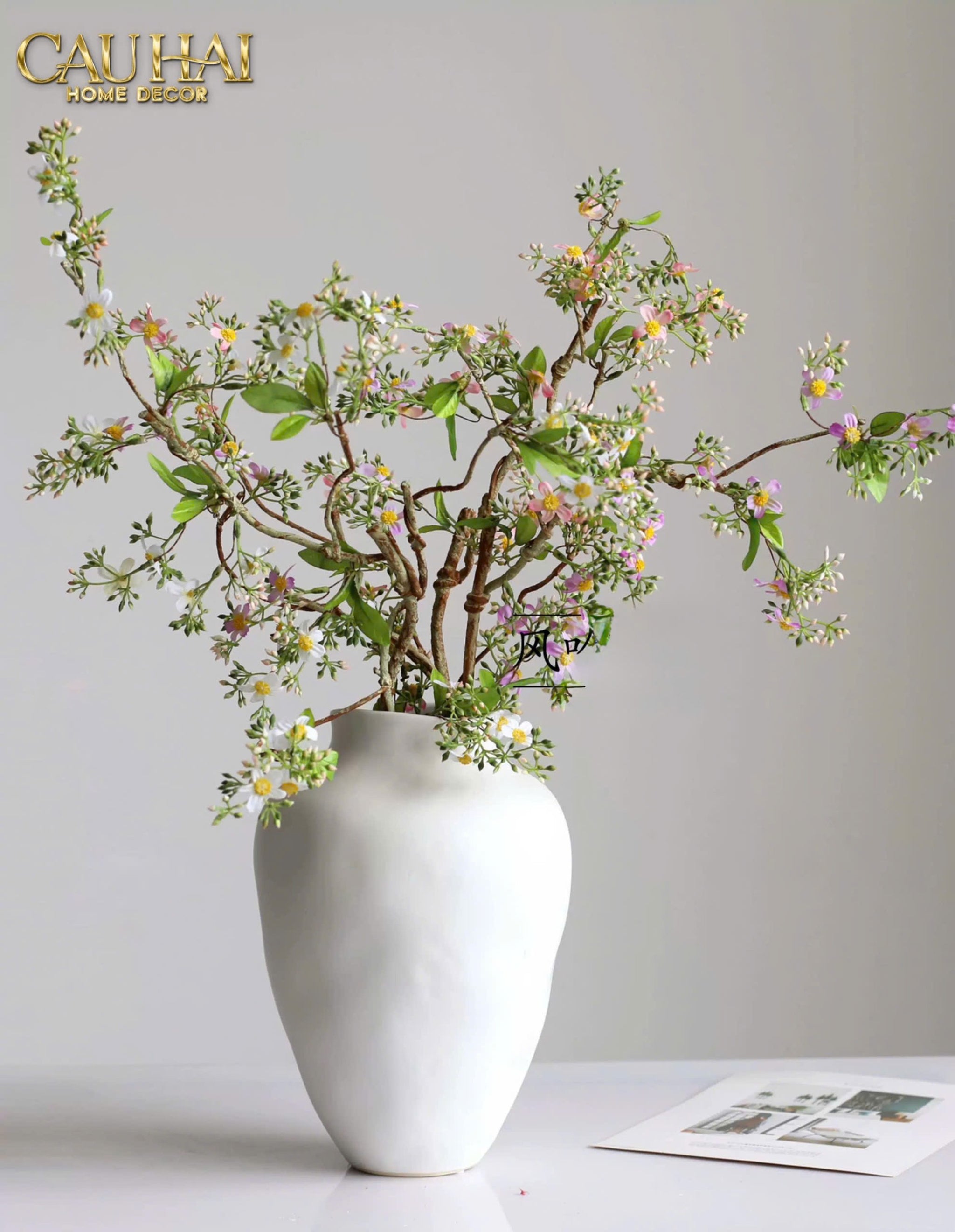 CÀNH HOA TÁO-CẬU HAI HOME DECOR