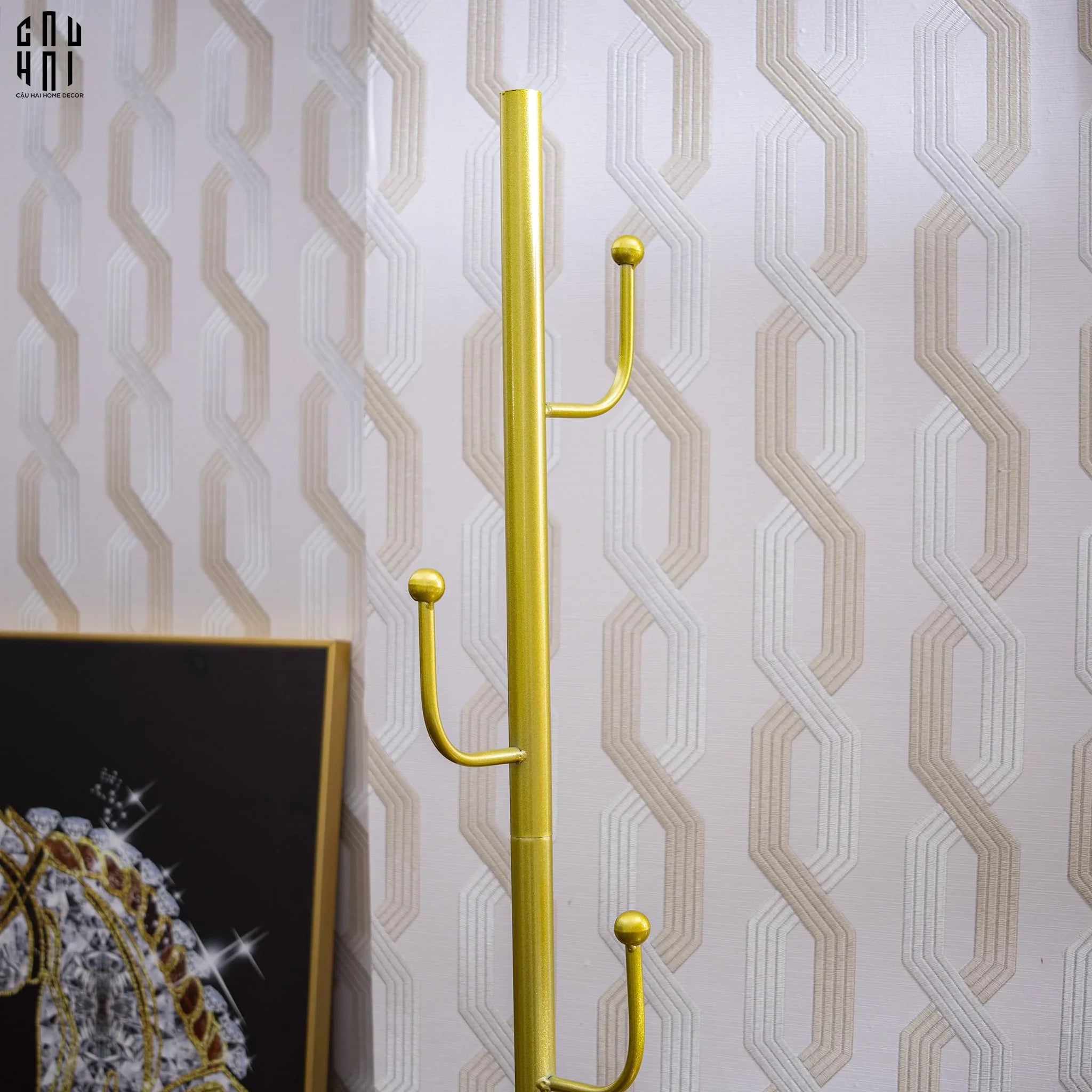 CÂY TREO ĐỒ SHERMAN SS25-CẬU HAI HOME DECOR