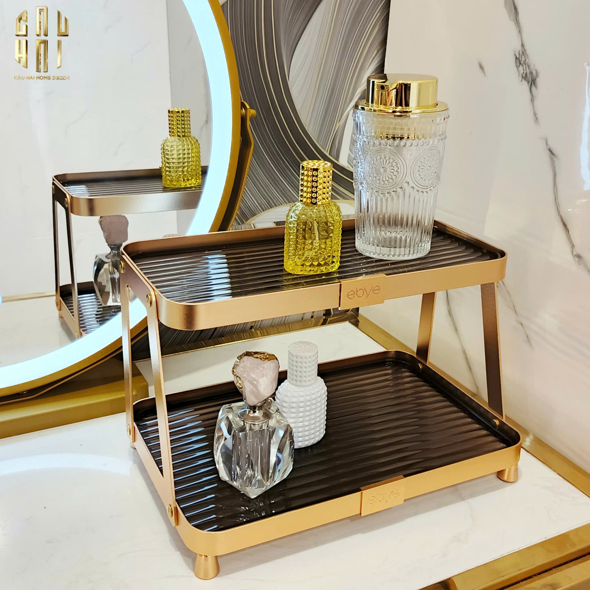Chai Kit Golden Boheme - Ss22 9x15.5-PHỤ KIỆN NHÀ TẮM-CẬU HAI HOME DECOR
