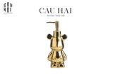Chai Kit Nhà Tắm Boss Bear Jr Gold 8x8x18-Set nhà tắm bathroom vanities-CẬU HAI HOME DECOR