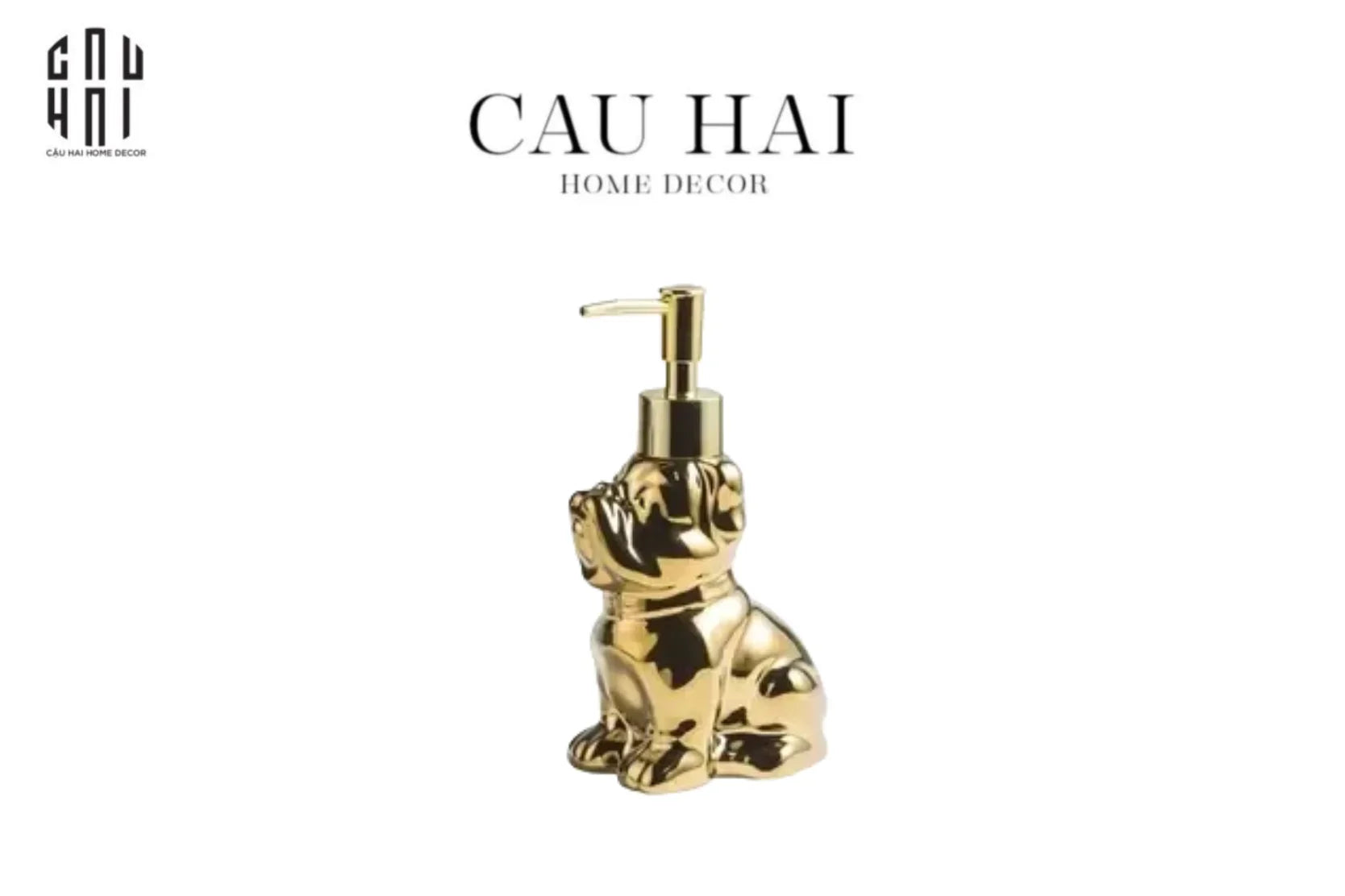 Chai Kit Nhà Tắm Puggy Gold - CẬU HAI HOME DECOR