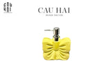 Chai Kit Yellow Bow - CẬU HAI HOME DECOR