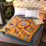 Chăn Cashmere 150 X 200 Couture - Chevaux D’Orange-CHĂN SOFA-CẬU HAI HOME DECOR