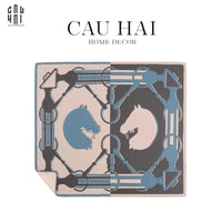 Chăn Nhung Cao Cấp Tatersale Velvet Blanket 150.-CẬU HAI HOME DECOR