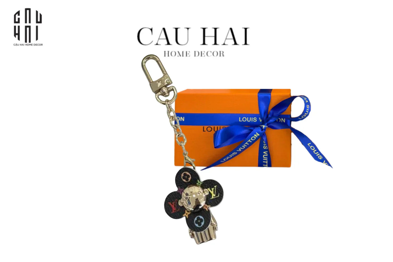 CHARM TÚI GOLDEN COLORFUL MONO LOUIS VIVIENNE-CẬU HAI HOME DECOR