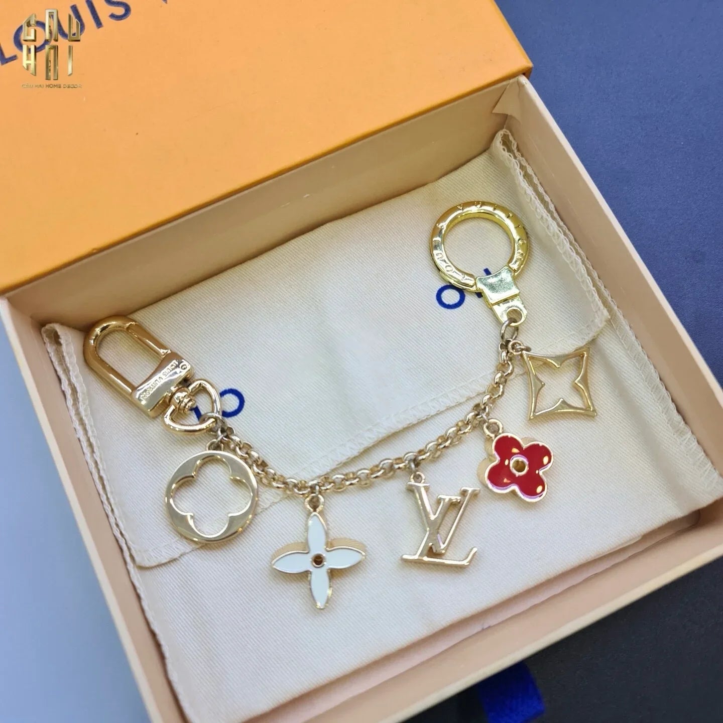 CHARM TÚI LONG RING - LIVELY LOUIS-CẬU HAI HOME DECOR