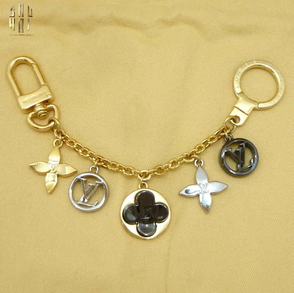 CHARM TÚI LONG RING - NOIR LOUIS-CẬU HAI HOME DECOR