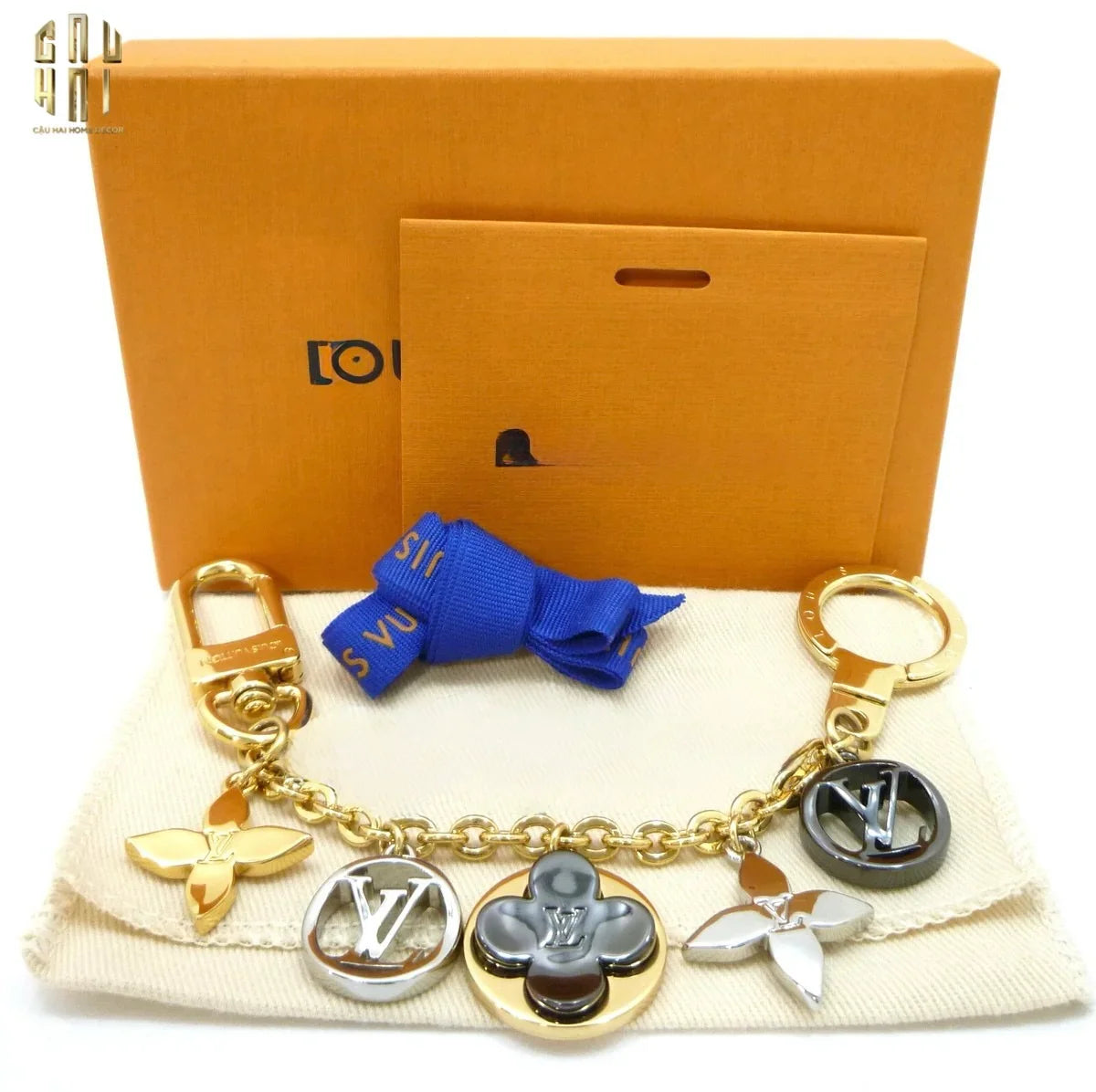 CHARM TÚI LONG RING - NOIR LOUIS-CẬU HAI HOME DECOR