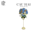 CHẬU HOA LAN ORCHID - SAPPHIRE BLOOM-CẬU HAI HOME DECOR
