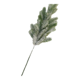 Christmas Pine Branch Snow