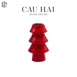 CHRISTMAS - RED PINE TREE-CẬU HAI HOME DECOR
