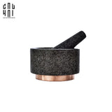 Cối Đá Black Marble Stone Ss25 14x8-PHỤ KIỆN BẾP-CẬU HAI HOME DECOR
