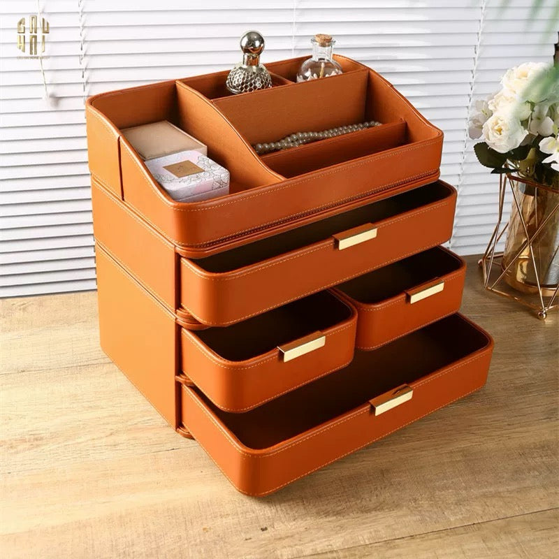 COMBO 2 HỘP LƯU TRỮ DA PU ALEXANDER-CẬU HAI HOME DECOR