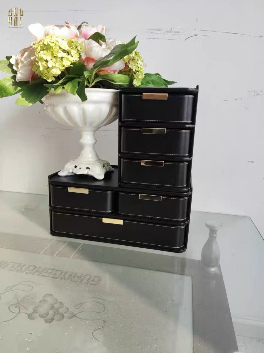 COMBO 2 HỘP LƯU TRỮ DA PU MODERNING-CẬU HAI HOME DECOR