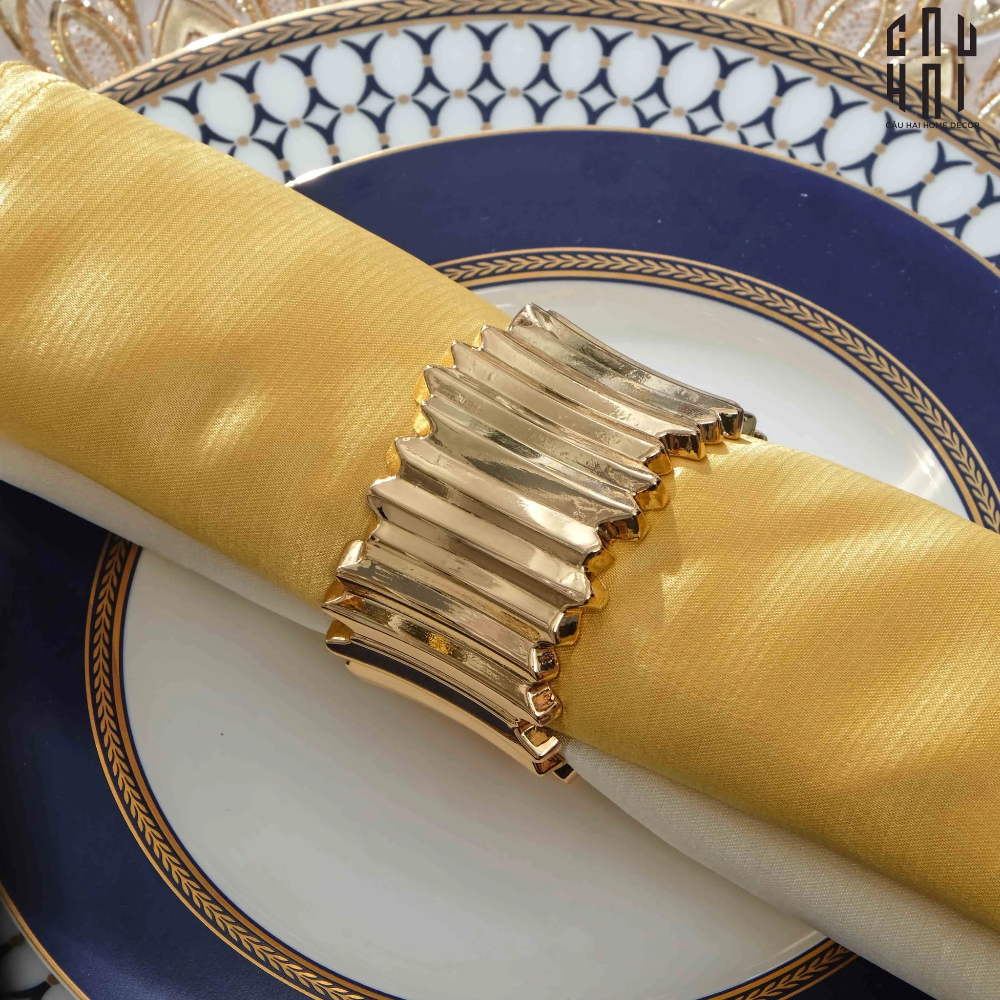 COSMO NAPKIN RING-CẬU HAI HOME DECOR