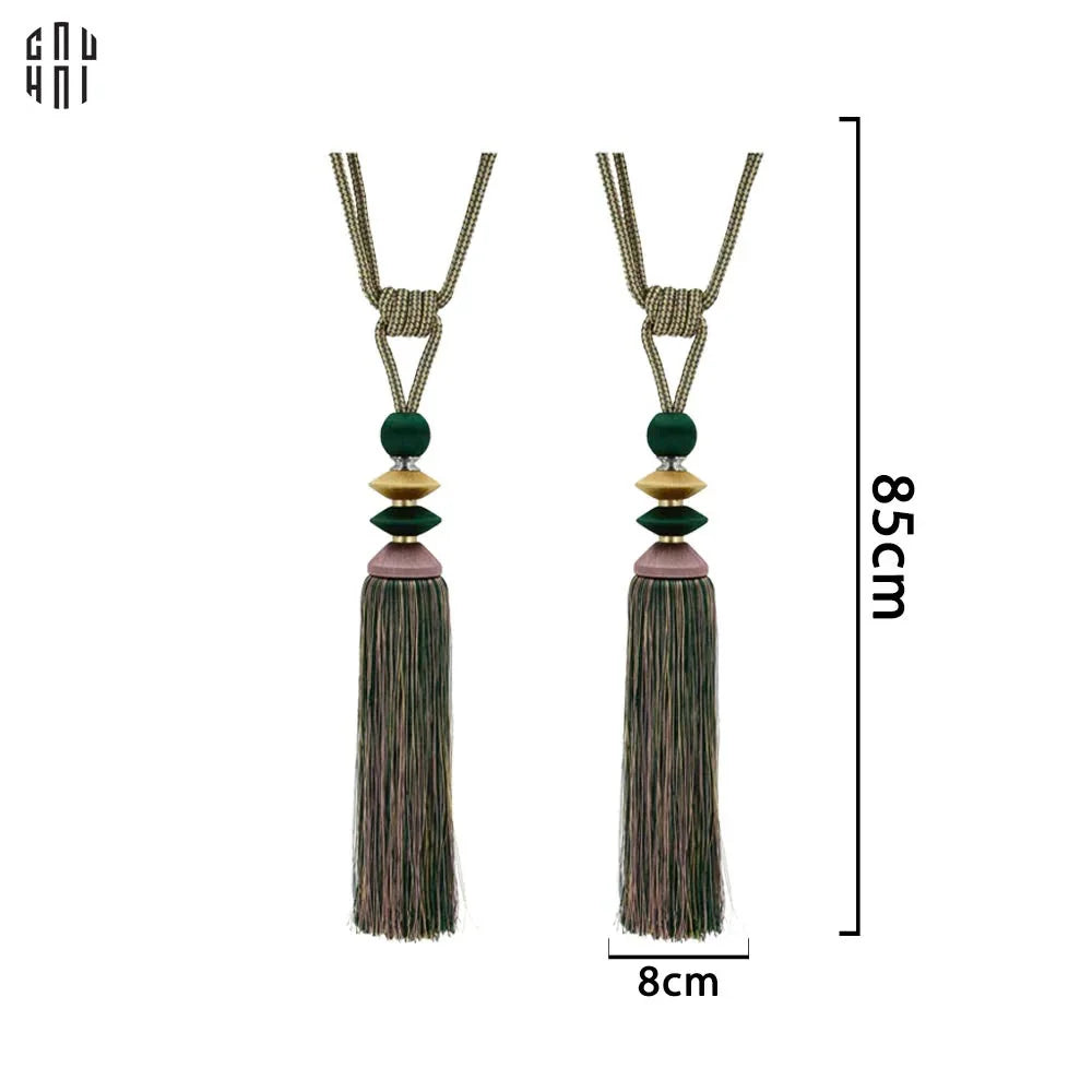 Cột Màn Athens Tassel Curtain Tieback 2Pcs - 85 Cm - CẬU HAI HOME DECOR
