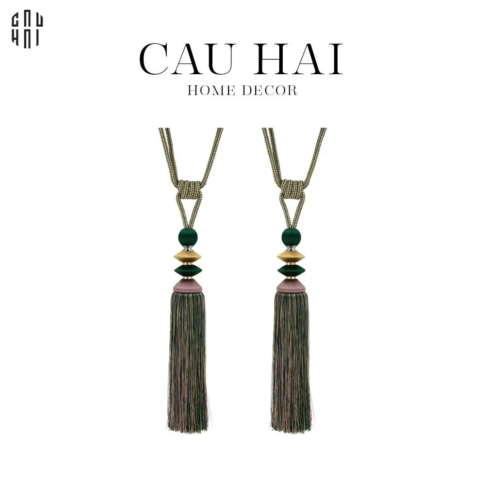 Cột Màn Athens Tassel Curtain Tieback 2Pcs - 85 Cm - CẬU HAI HOME DECOR