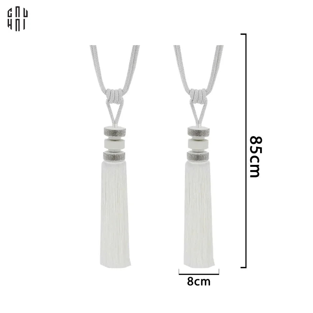 CỘT MÀN ĐÔI BLANC BLING BLING TASSEL CURTAIN TIEBACK - 85CM-CẬU HAI HOME DECOR