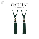 CỘT MÀN EMERALD BLING BLING TASSEL CURTAIN TIEBACK 2PCS - 85CM-CẬU HAI HOME DECOR
