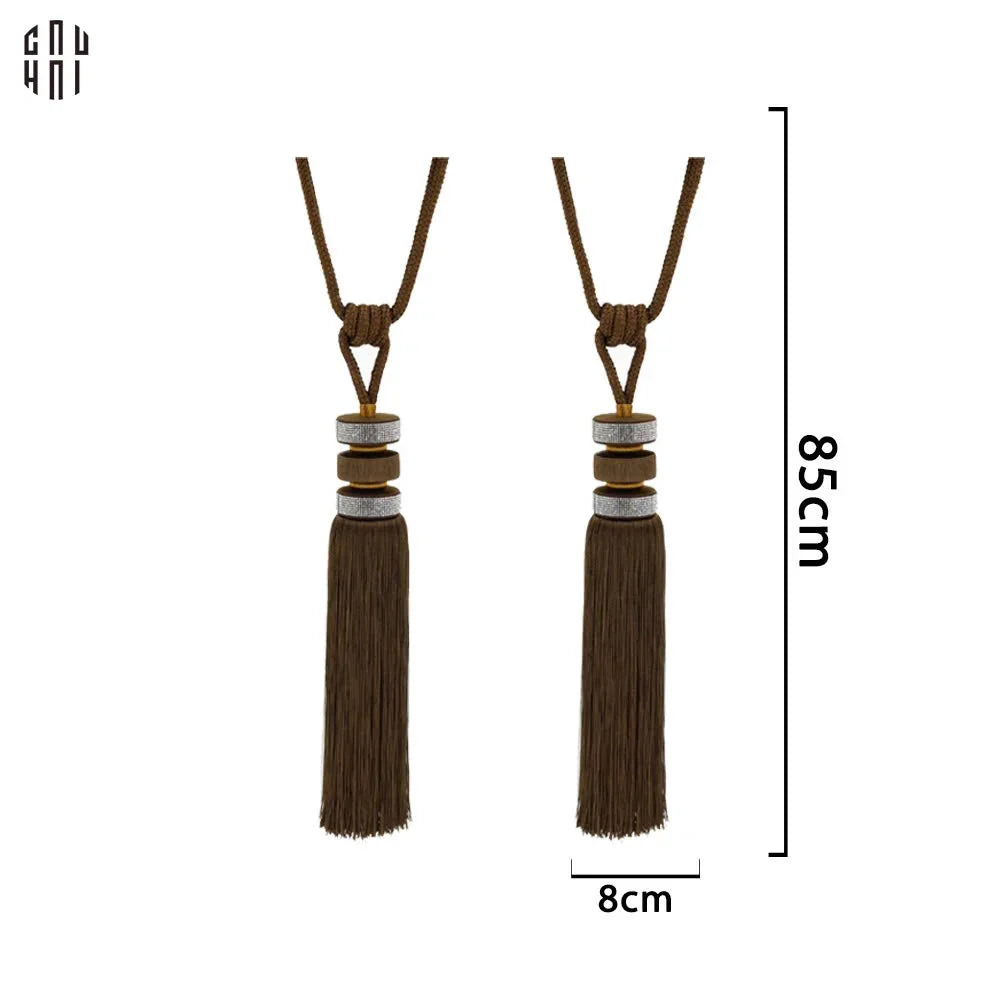 CỘT MÀN ĐÔI ENIGMA BLING BLING TASSEL CURTAIN TIEBACK - 85 CM-CẬU HAI HOME DECOR