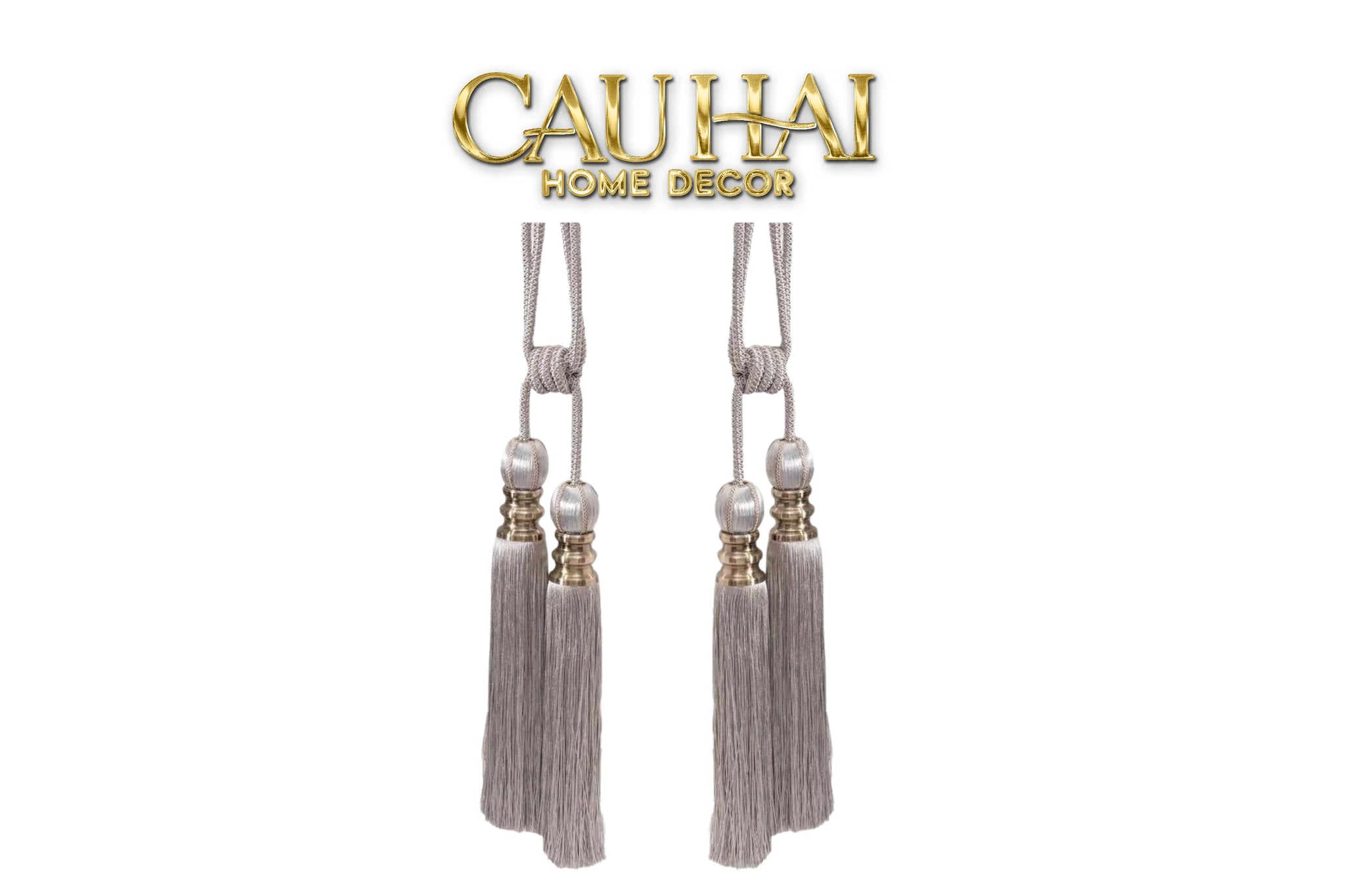 Cột Màn Platinum Tassel Curtain Tieback 2Pcs-CẬU HAI HOME DECOR