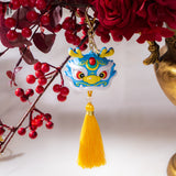 Dây Treo Kỳ Lân Premium - Blue - CẬU HAI HOME DECOR