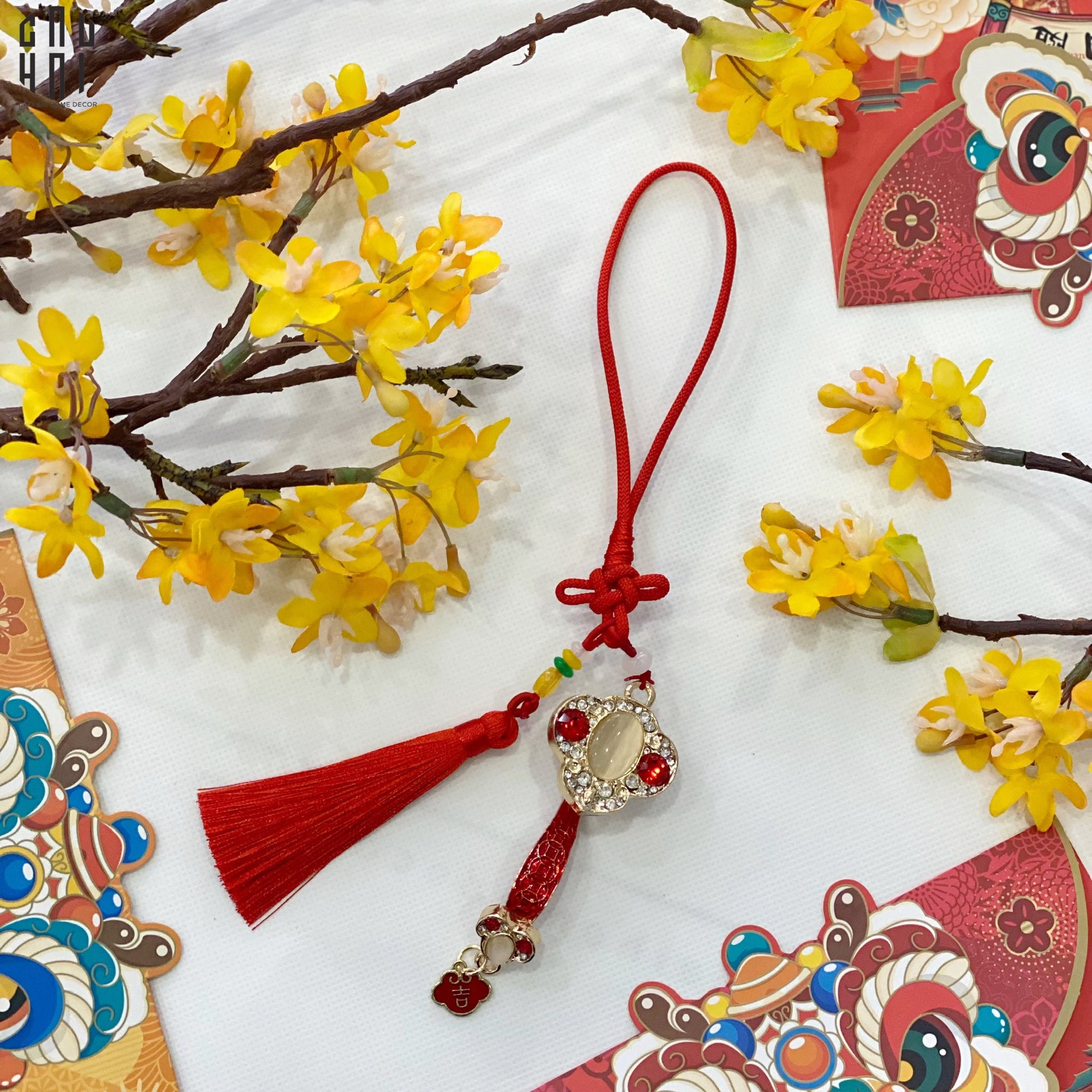 Dây Treo Phỉ Thuý 2025 - CẬU HAI HOME DECOR