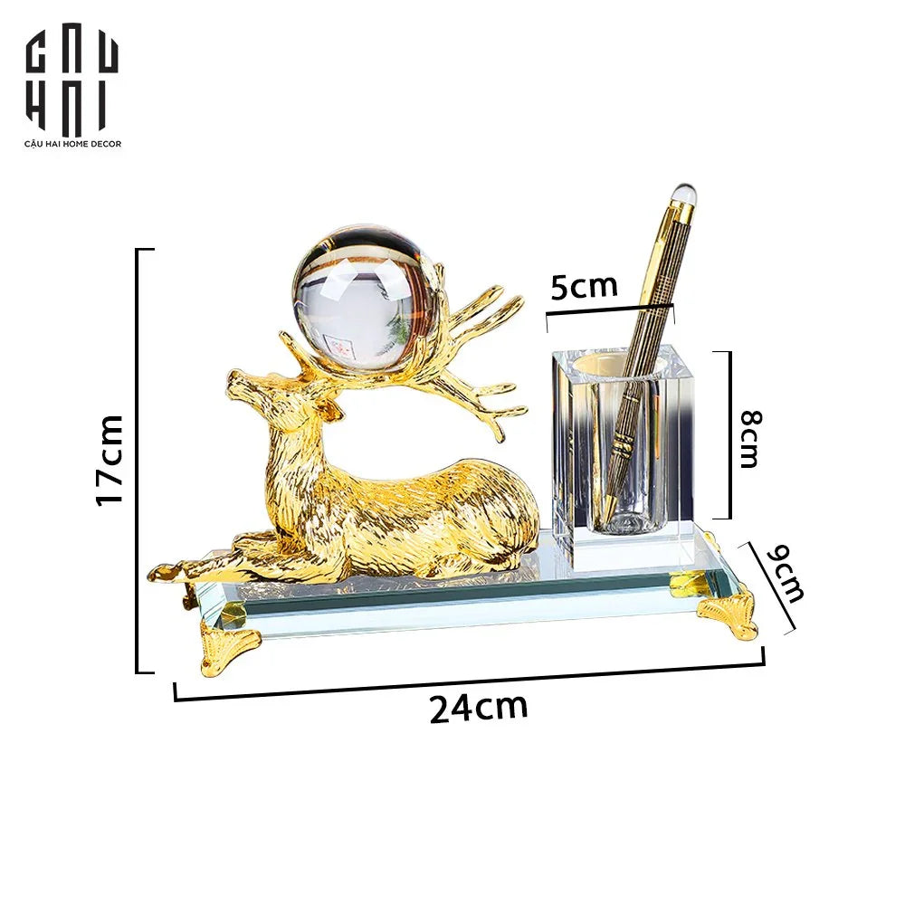 ĐẾ BÚT GOLDEN FORTUNE-CẬU HAI HOME DECOR