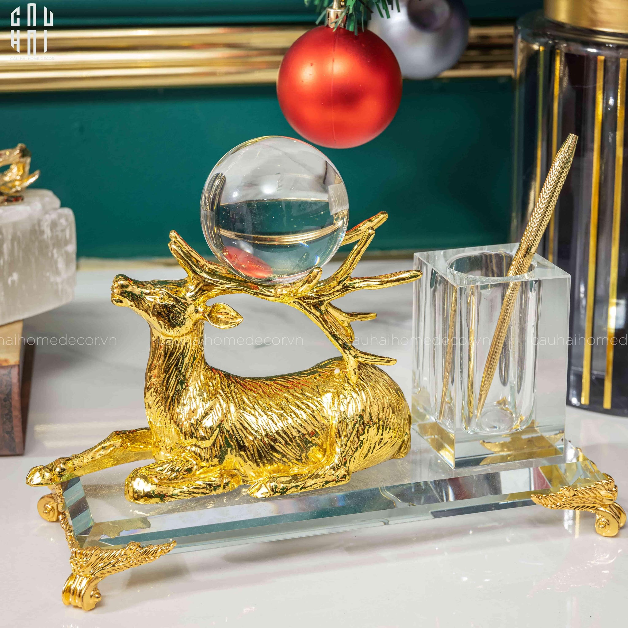 ĐẾ BÚT GOLDEN FORTUNE-CẬU HAI HOME DECOR