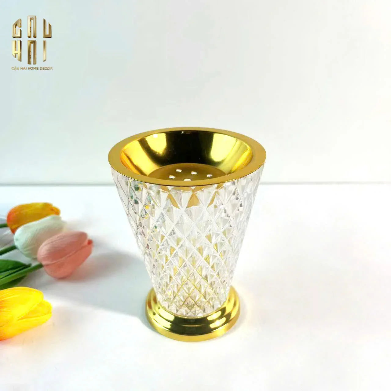Đế Đốt Trầm Lumière Cone Burner-CẬU HAI HOME DECOR